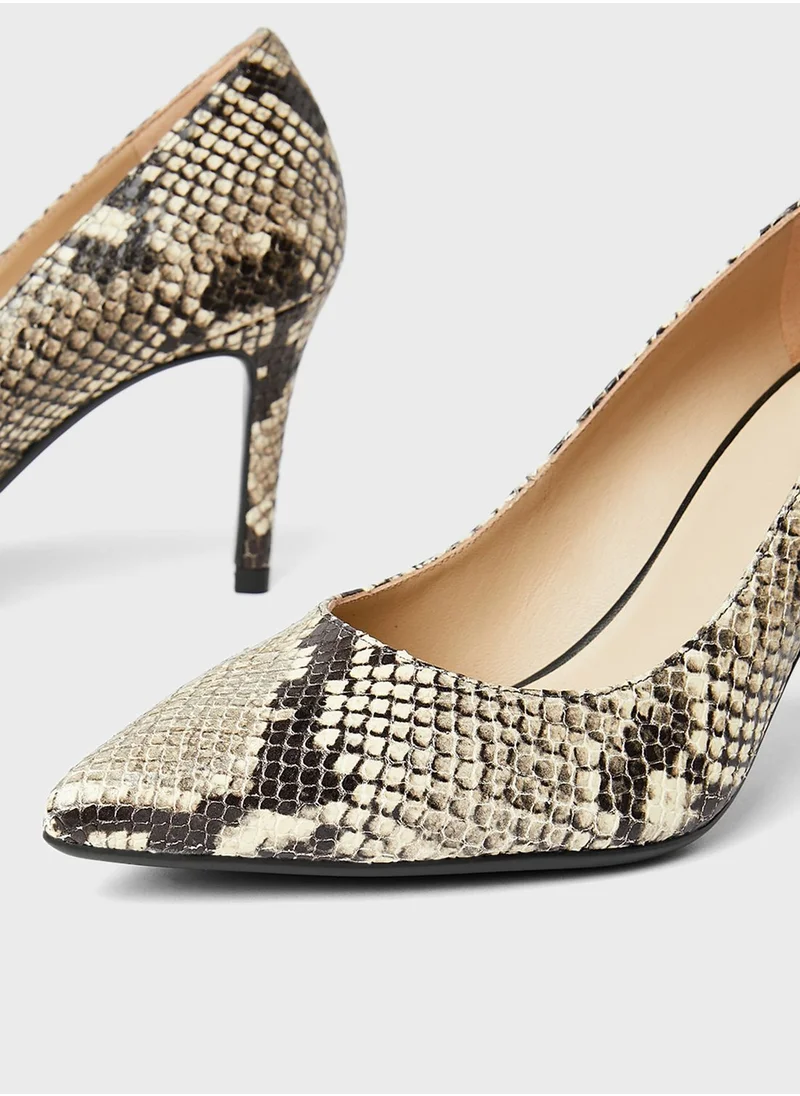 Ted Baker Alesiya Snakeskin Pumps
