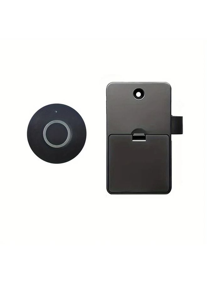 Square Smart Fingerprint Drawer Lock Keyless Entry Compact Design Easy Install - Image 5