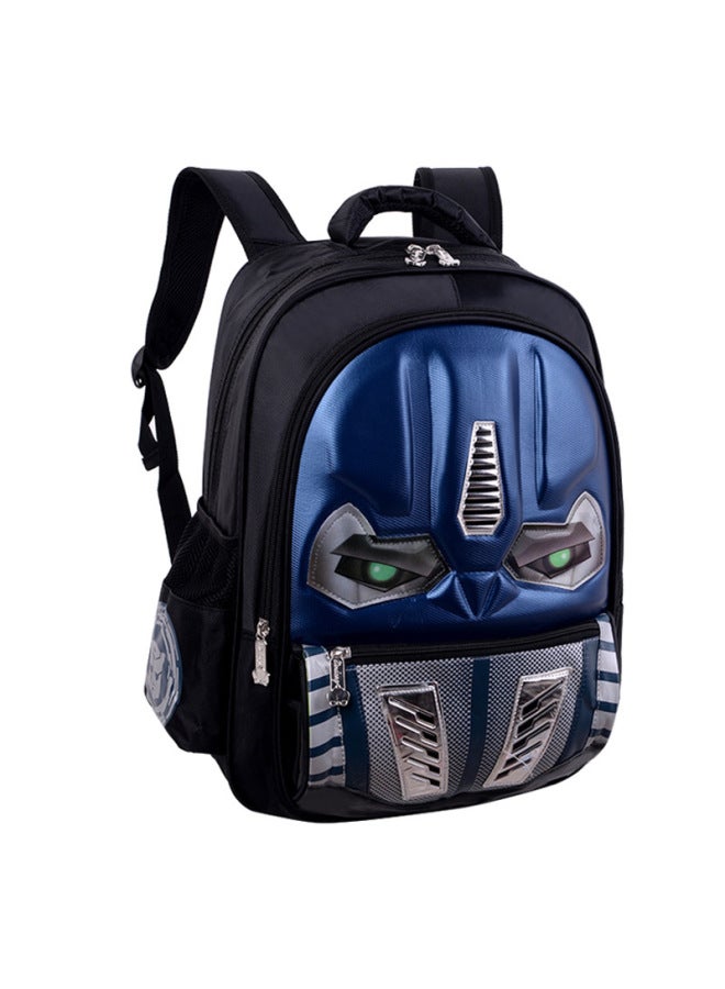 Ultraman Boys' Student Schoolbag Grade 1-3-6 Super Lightweight Children's Waterproof Kindergarten Customized One-piece Delivery-Color:Small Size Sky Blue - Image 4