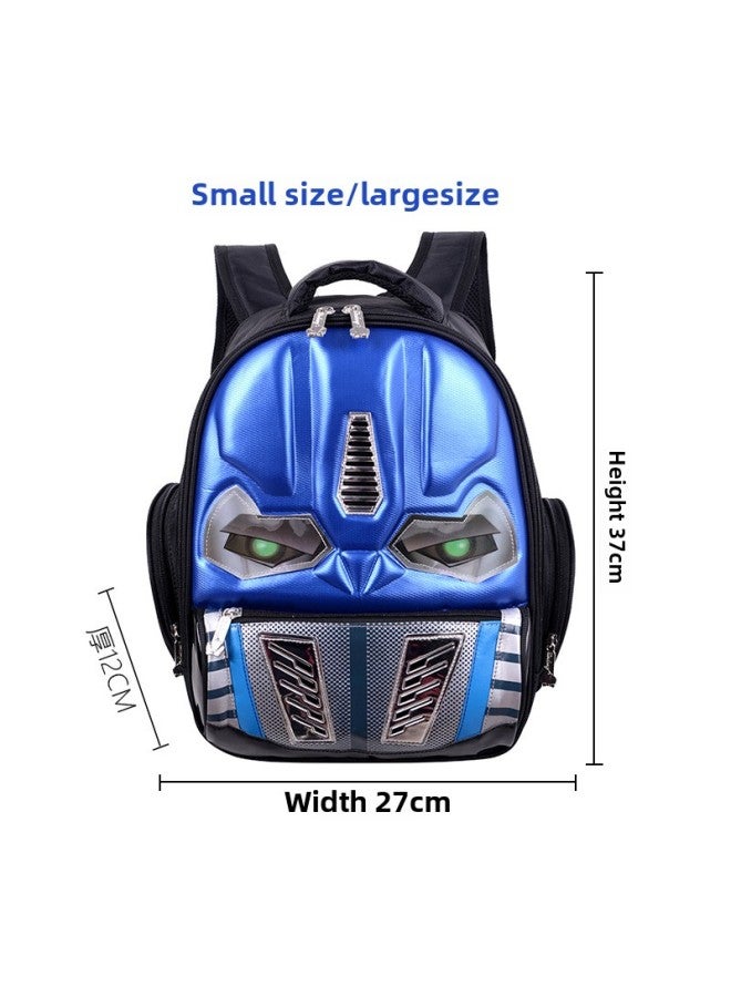 Ultraman Boys' Student Schoolbag Grade 1-3-6 Super Lightweight Children's Waterproof Kindergarten Customized One-piece Delivery-Color:Small Size Sky Blue - Image 1