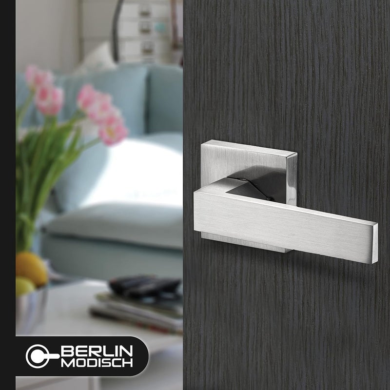 Berlin Modisch Contemporary Square Passage Lever Door Handle - Image 2