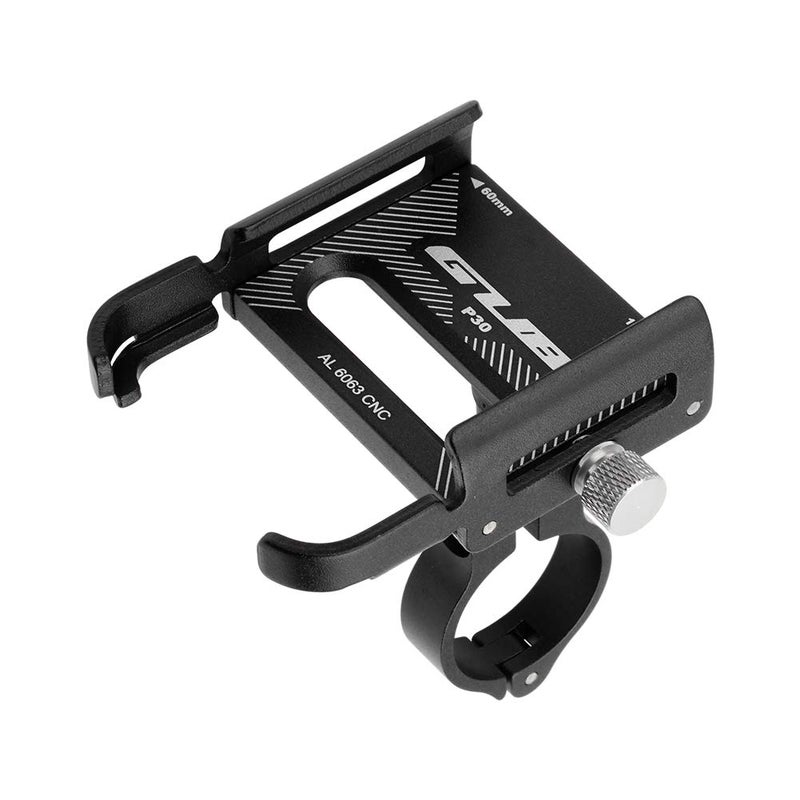 GUB P30 Aluminum Bike Phone Holder for 35 to 75 Device Bicycle Phone Stand Scooter Moto Mount Support Handlebar Clips Black - Image 3