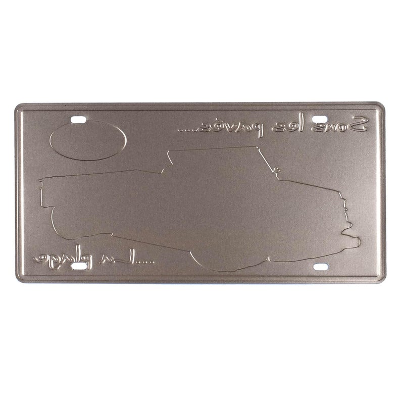 Eazywagon "Mehari plage Car" Vintage Retro Metal Signs - License Wall Plate, Car Tag - Ideal for Cafe, Restaurant, Shop, Home, Hotel, Club, Office, Living Area - Design Plaque - Image 3