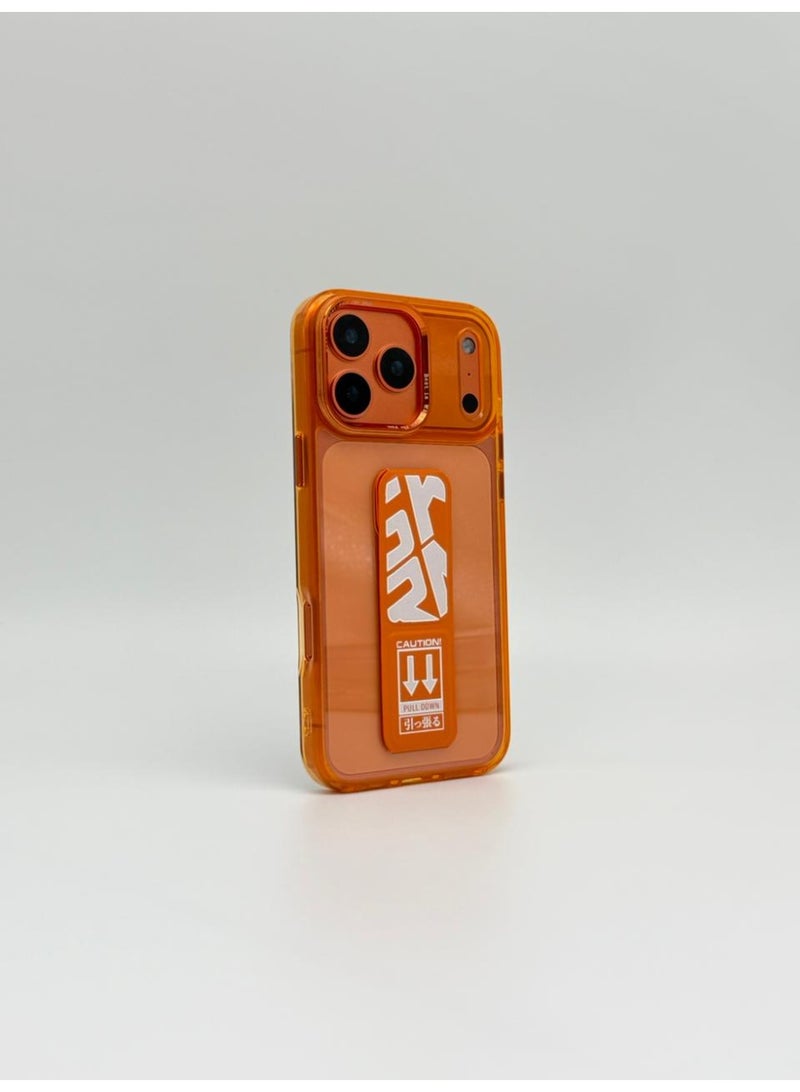 general Mocome Premium Kickstand Case for iPhone 17 Pro Max – Slim Shockproof Protective Cover with Integrated Pull-Down Stand & Magnetic Compatibility - Image 1