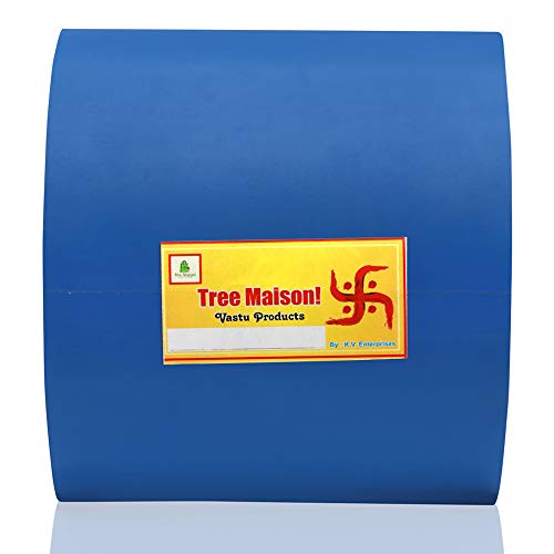 TREEMAISON CORONATING HOMES Vastu Blue Color Tapes, Vastu Tape (4Inch,25 Meter Approx.) - Image 1