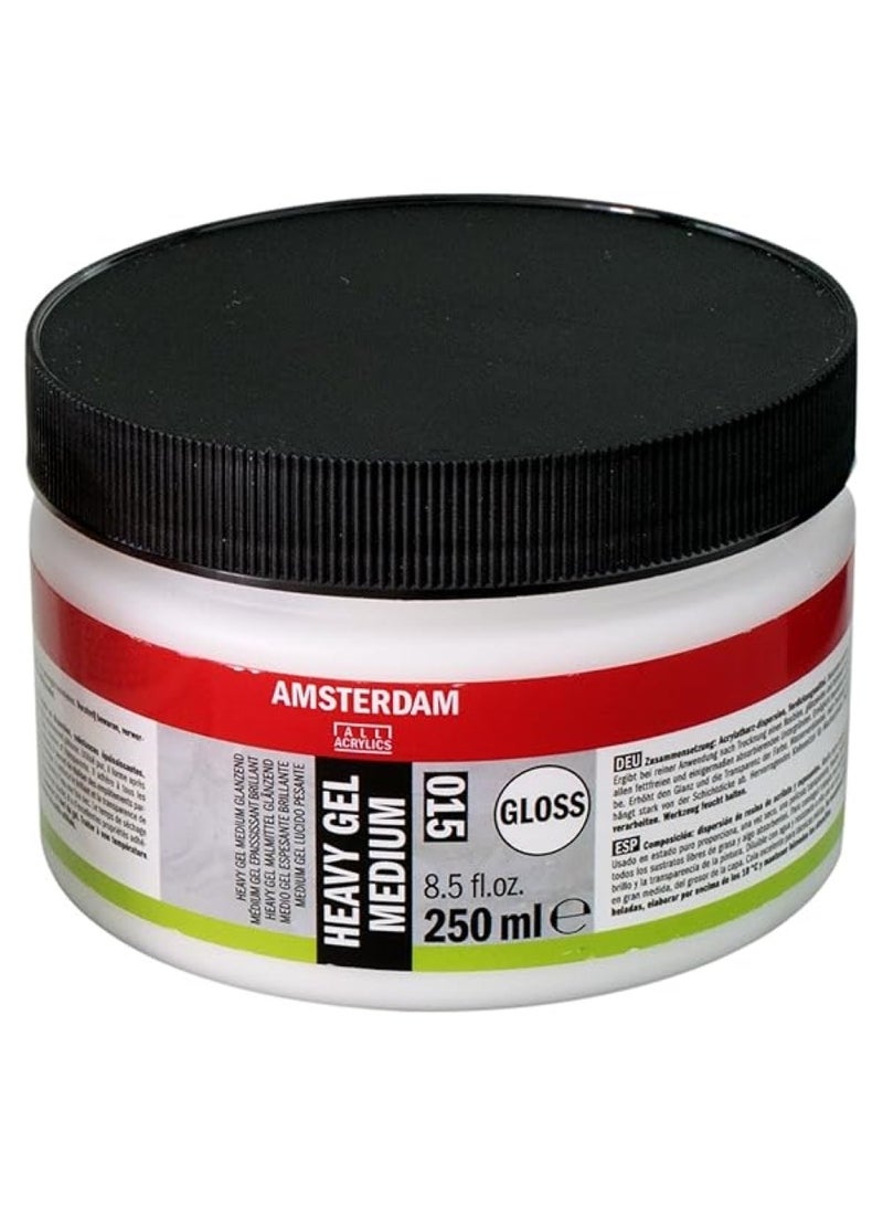 AMSTERDAM Heavy Body Acrylic Gel Medium Gloss 250 ML - Image 1