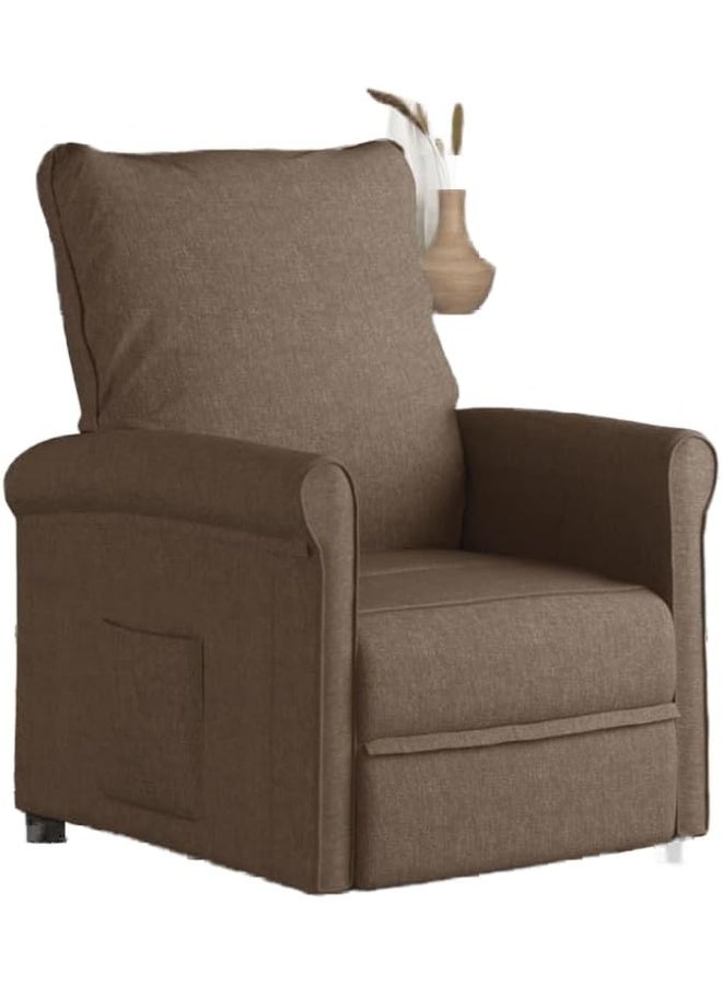Comfynest Vidaxrecliner Chair Fabric 70X88X96Cm Brown