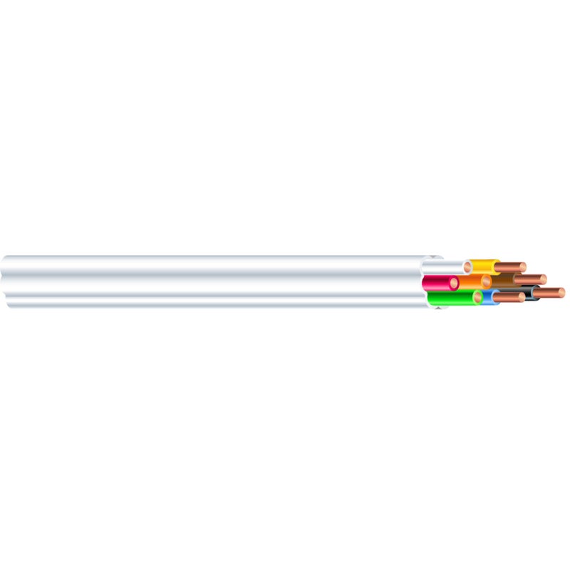 Coleman Cable 553080407 Thermostat Wire; CL2 Solid Bare Copper; 18/8; 250-Foot; Brown - Image 5
