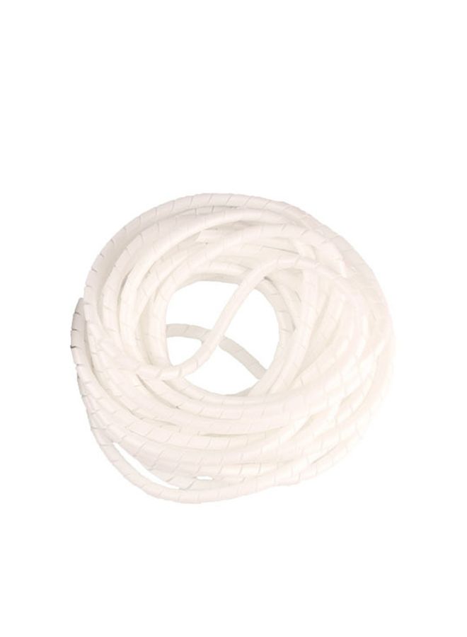 BURAQ Wire Protection Tape Insulated Winding Tube, Model: 25mm  / 2m Length(White) - Image 1