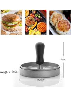 erorex Hamburger Pressure Meat Grill Beef Burger Press Patty Maker Mold Kitchen Diy Mold  - Image 3
