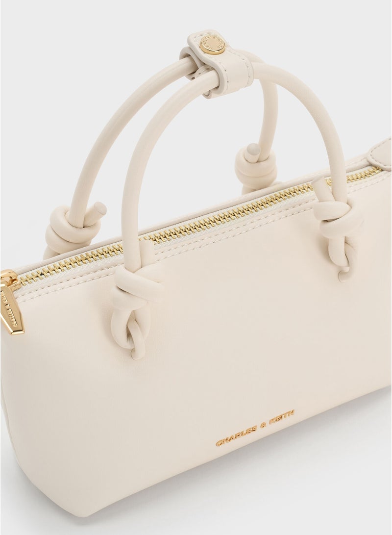 Charles & Keith Sammie Zipper Handbag - Image 5