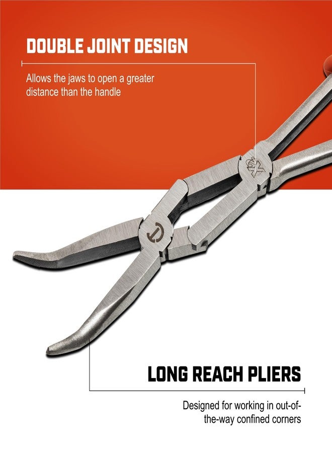 كريسنت كماشة Crescent 13" X2™ ثنائية المادة ذات أنف منحني طويل المدى - PSX201C-06 - Image 4