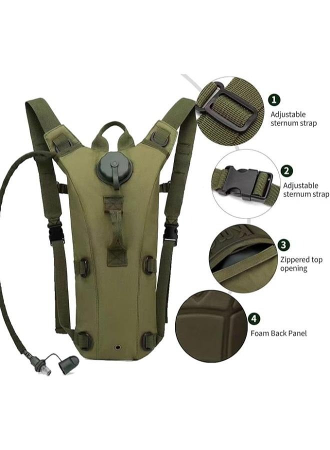 Generic Outdoor Camping 3L Water Bag Molle Tactical Hydration Backpack Water Bag  - Image 3