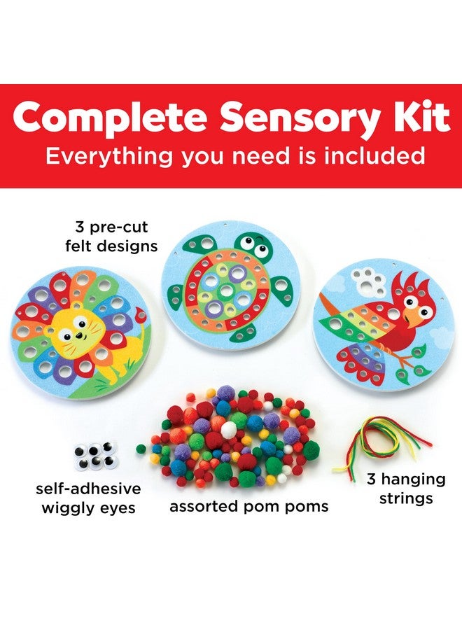 كريتيفتي فور كيدز الإبداع للأطفال صور بوم بوم: الحيوانات - أنشطة التعلم لمرحلة ما قبل المدرسة، ألعاب حسية للأطفال الصغار، فنون وحرف يدوية للأطفال الصغار من سن 3 إلى 5 سنوات فما فوق - Image 5