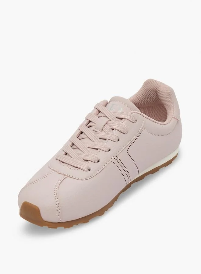 Flora Bella By Shoexpress PINK Women Lace-Up Sneakers for Women | Best Price UAE