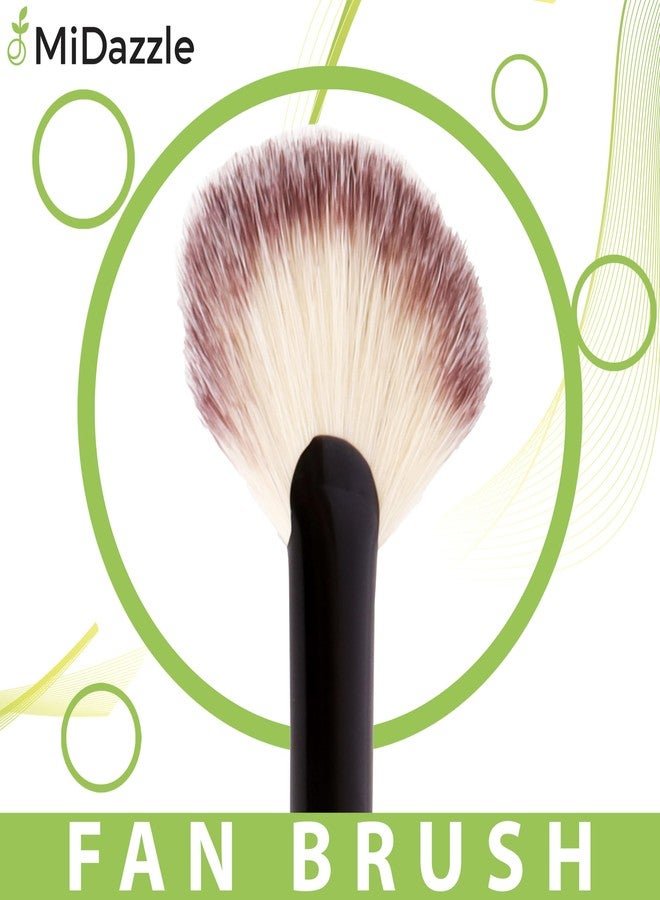 Omidazzle Midazzle Professional Fan Brush, Acrylic (Mimb00407) - Image 3
