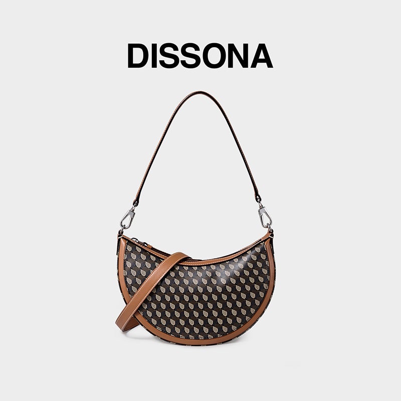 Dong Jie'S Same Style Bag Desana Women'S Bag Lucky Bag Single Shoulder Crossbody Bag Armpit Bag Crescent Bag - Image 5