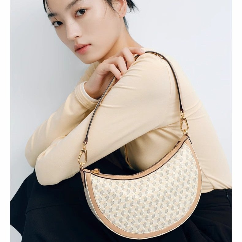 Dong Jie'S Same Style Bag Desana Women'S Bag Lucky Bag Single Shoulder Crossbody Bag Armpit Bag Crescent Bag - Image 4