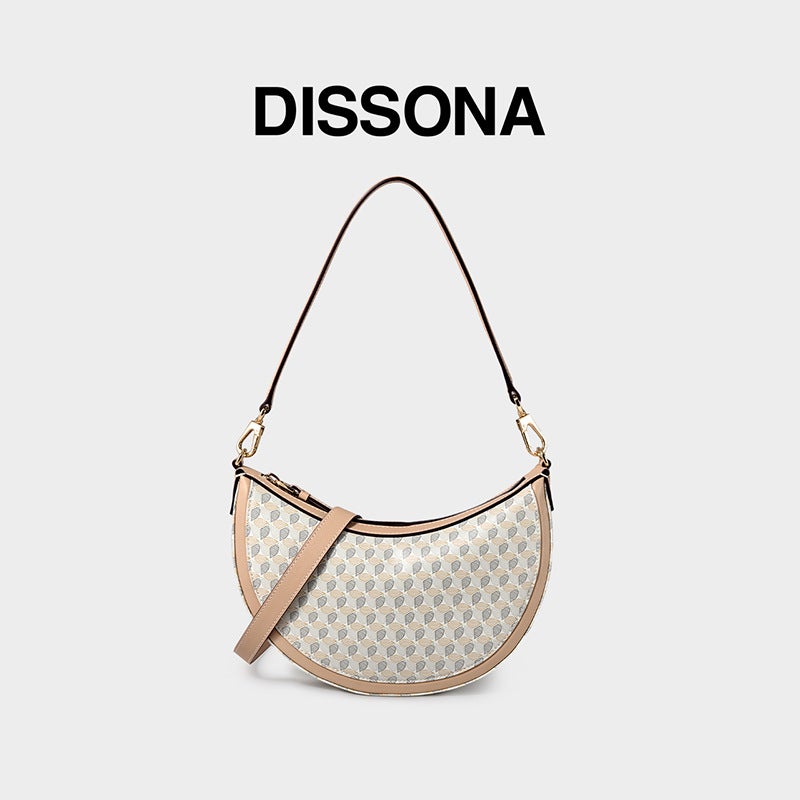 Dong Jie'S Same Style Bag Desana Women'S Bag Lucky Bag Single Shoulder Crossbody Bag Armpit Bag Crescent Bag - Image 1