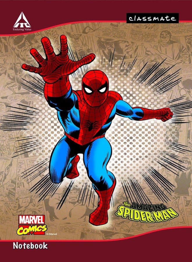 Classmate Notebook - Hard Cover, 160 Pages, 330x210mm, Unruled (Pack of 6) - Image 1