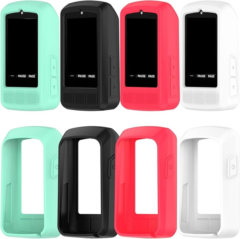 Elemnt Bolt Silicone Case Screen Protector Green Cycling Navigation Device Bike Computer Accessory - Image 3