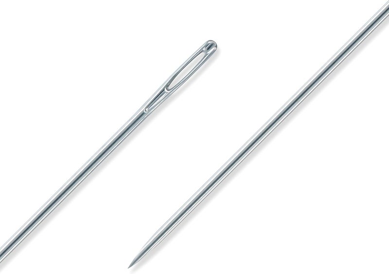 Dritz 56C2 Crewel Hand Needles Size 2 12Count Nickel - Image 3