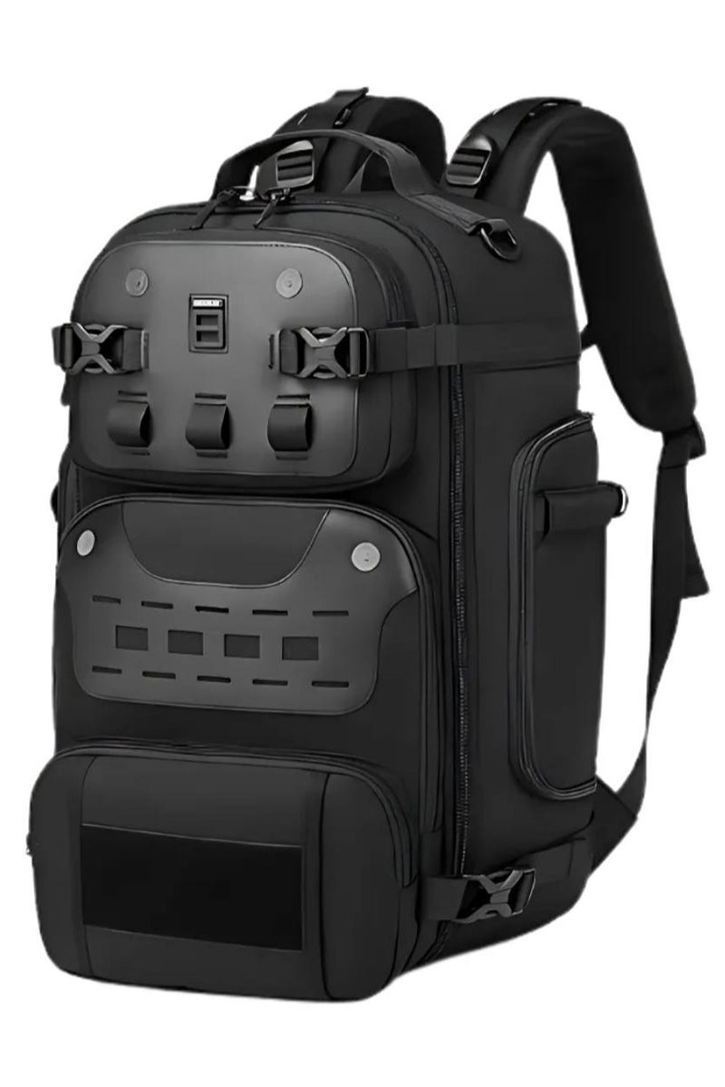 أوزوكو 9590S حقيبة ظهر للكمبيوتر المحمول – مضادة للسرقة، مقاومة للماء، مناسبة لأجهزة 15.6 بوصة، باللون الأسود - Image 2