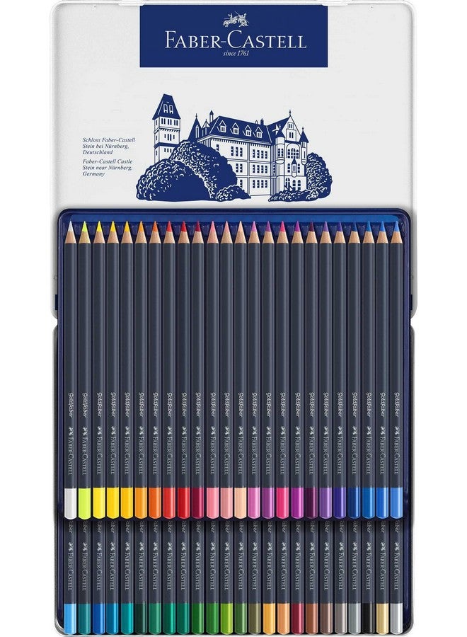 FABER-CASTELL Faber-Castell Creative Studio Goldfaber Color Pencils - Tin of 48, 48 Colors  - Image 3
