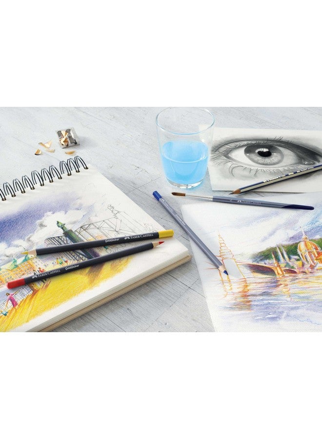FABER-CASTELL Faber-Castell Creative Studio Goldfaber Color Pencils - Tin of 48, 48 Colors  - Image 5