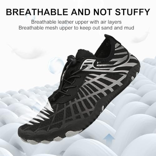 ELETON Hike Barefoot Shoes Womens Men Footwear,Pro-Healthy&Non-Slip Water Shoe for Women Men, Wide Toe Running Shoes Boots Sneakers Unisex - Image 3