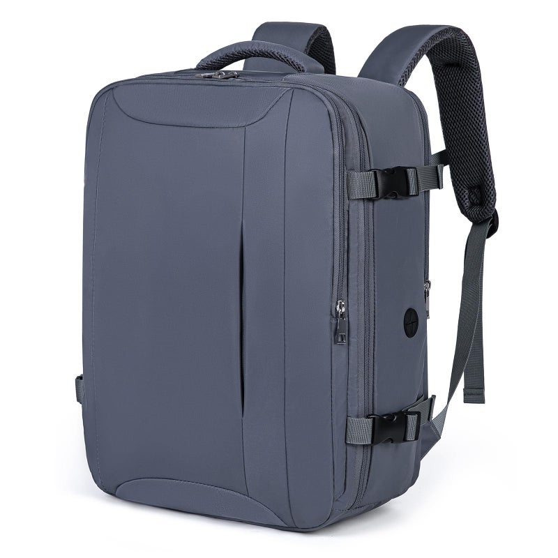 Hayayu Hayayu for Easyjet Cabin Bag 45x36x20 New Easyjet, Waterproof Underseat Cabin Bag Travel Backpack Cabin Backpack With Charging Port and Anti Theft Pocket, Dark Grey, Carry-On-31L, Easyjet Cabin Bag  - Image 1