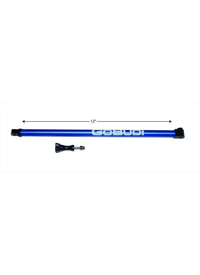 GoBUDi - Extension Pole Set Compatible with All GoPro Hero Cameras, Includes Bolts (3 Fixed Set) - Image 1