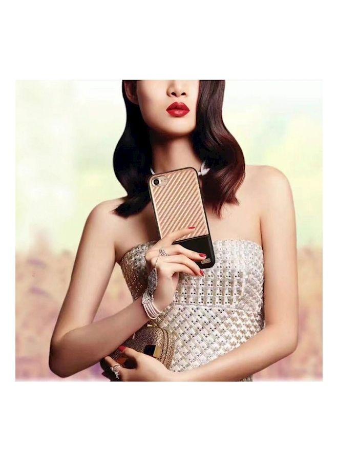 NIBEMINENT Protective Case Cover For Apple iPhone7 Gold - Image 3