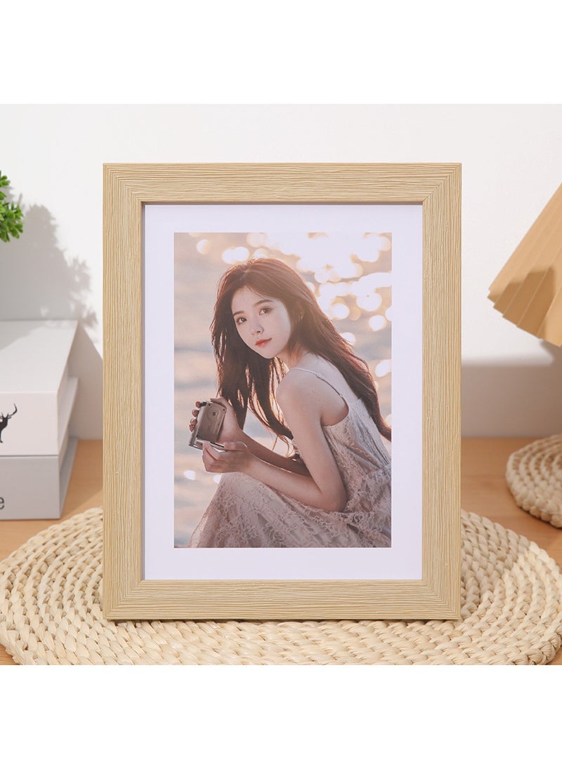 Wooden Block Printing DIY Kit for Kids 8-inch photo frame display frame 