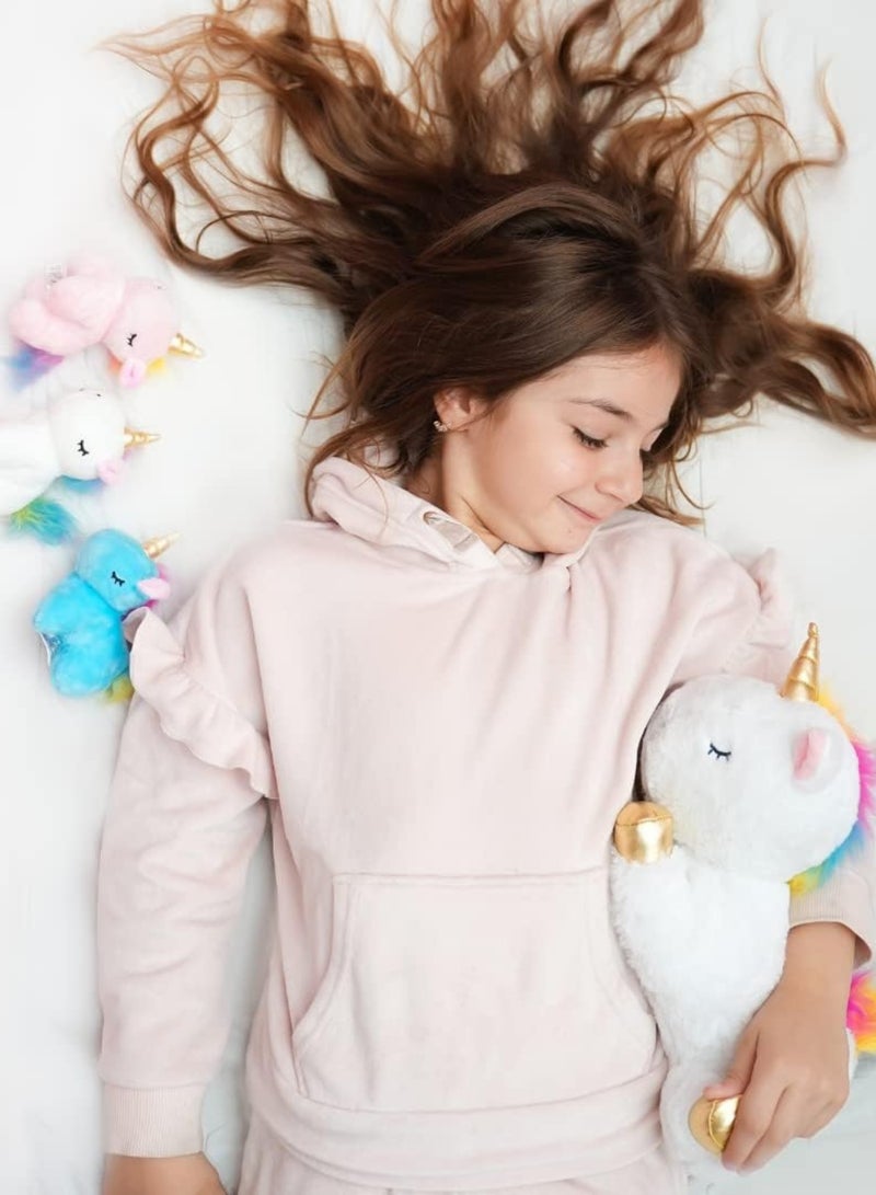 Unicorn Plush Toys for Girls Ages; Stuffed Unicorn Doll with 3 Baby Unicorns in her Tummy; Toys for Girls - Image 4