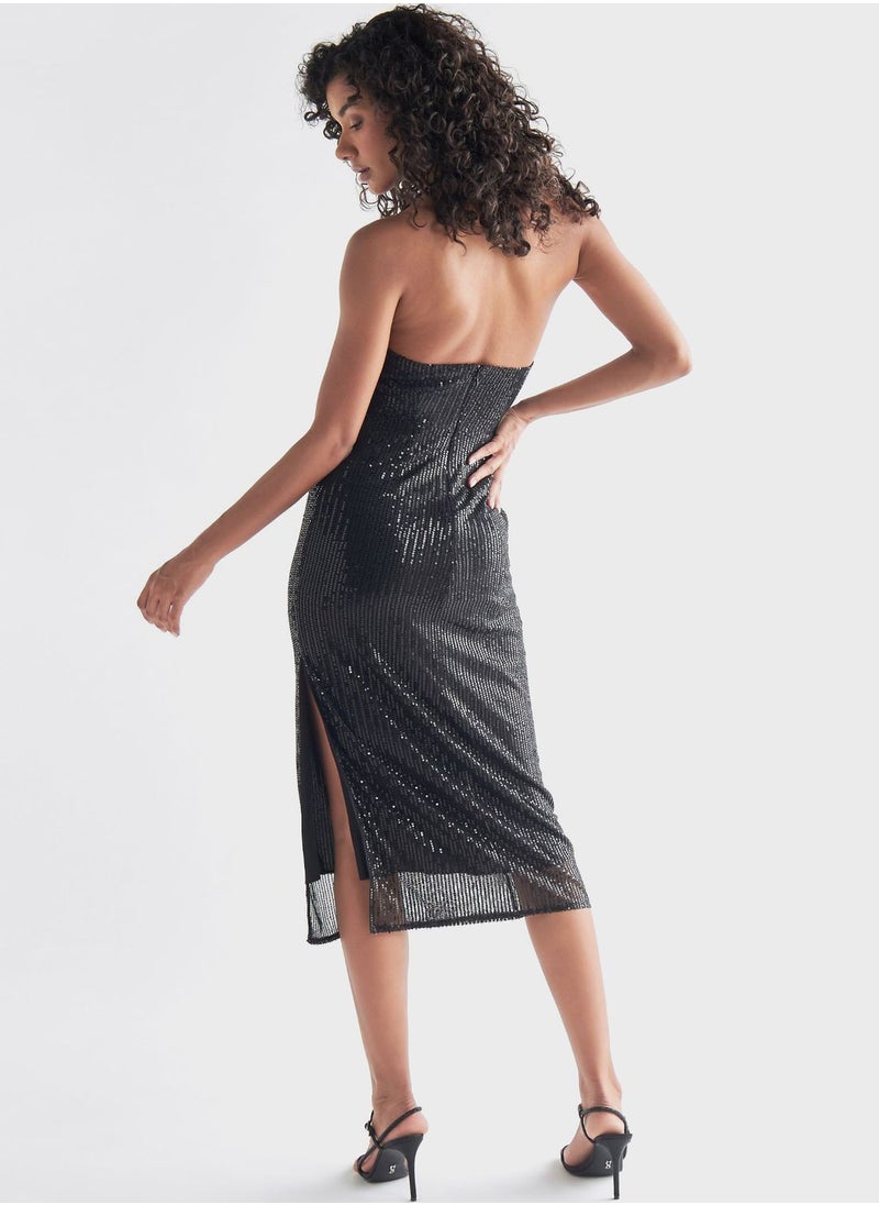 FAV - Embellished Knitted Dress - Image 1
