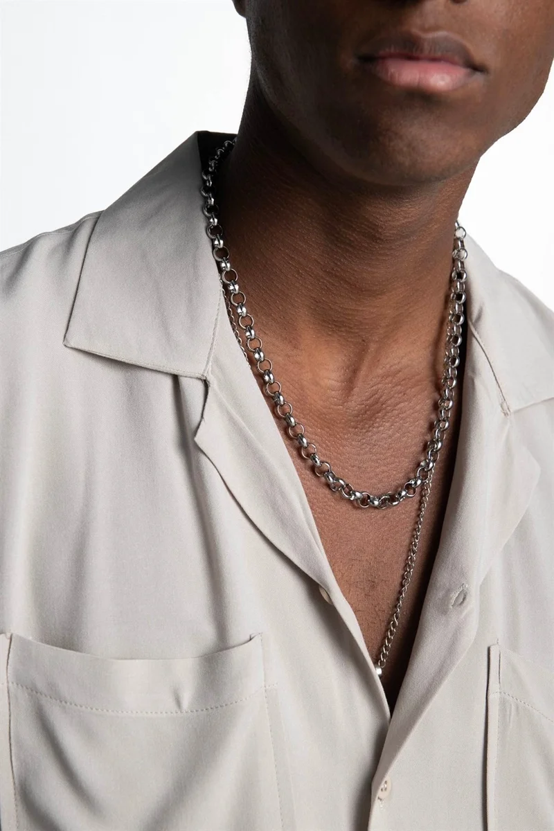 تودورس Relax Fit Short Sleeve Viscose Comfortable Fabric Open Collar Sports Shirt