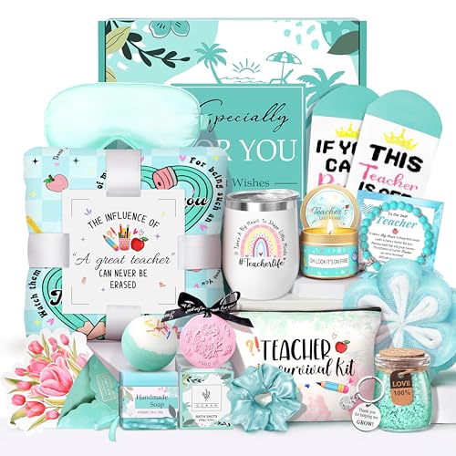 HSOEIXL Teacher Appreciation Gifts Teacher Gifts for Women Thank You Gifts Basket for Teachers