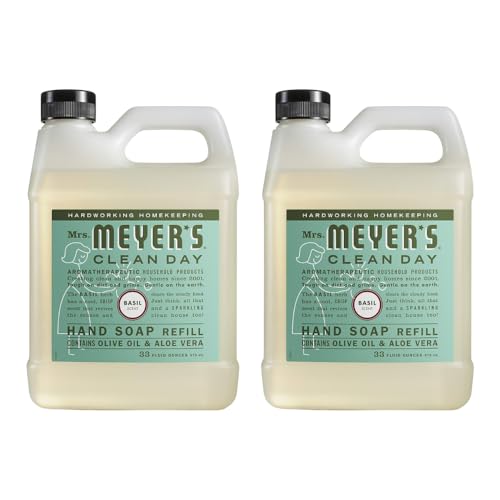 Mrs. Meyer's سائل صابون اليدين من ميسيس مايرز، 33 أونصة سائلة (عبوة من 2) - Image 1