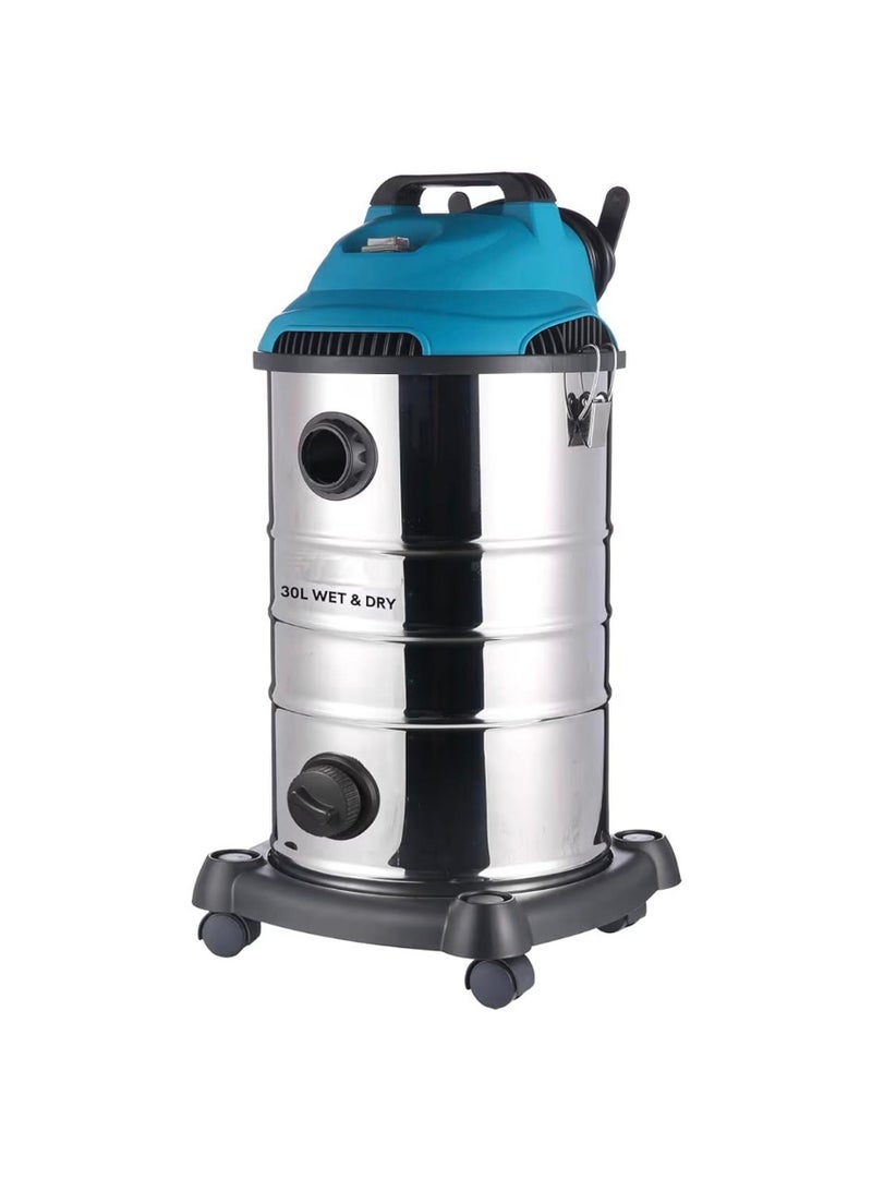 STARLUX Wet & Dry Vacuum Cleaner with Strong Suction & Blower 30L – Multi-Stage Filtration, Low Noise, Overheat Protection – Heavy Duty Home & Office Vacuum - Image 3