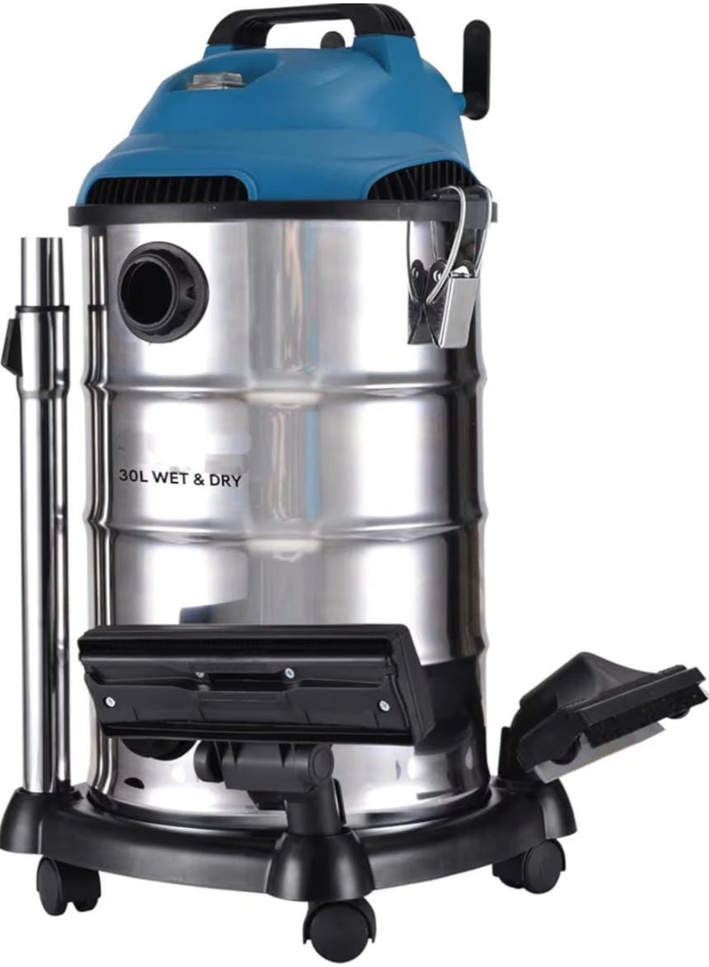 STARLUX Wet & Dry Vacuum Cleaner with Strong Suction & Blower 30L – Multi-Stage Filtration, Low Noise, Overheat Protection – Heavy Duty Home & Office Vacuum - Image 2