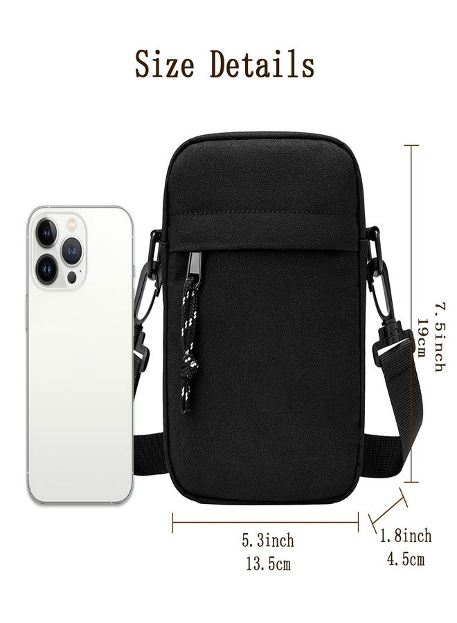 Ogetok Small Crossbody Bag Purses Mini Nylon Side Bag Shoulder Bag for Women Men, Small Cross Body Messenger Bags Travel Phone Wallet Purse Tiny Handbag - Image 3