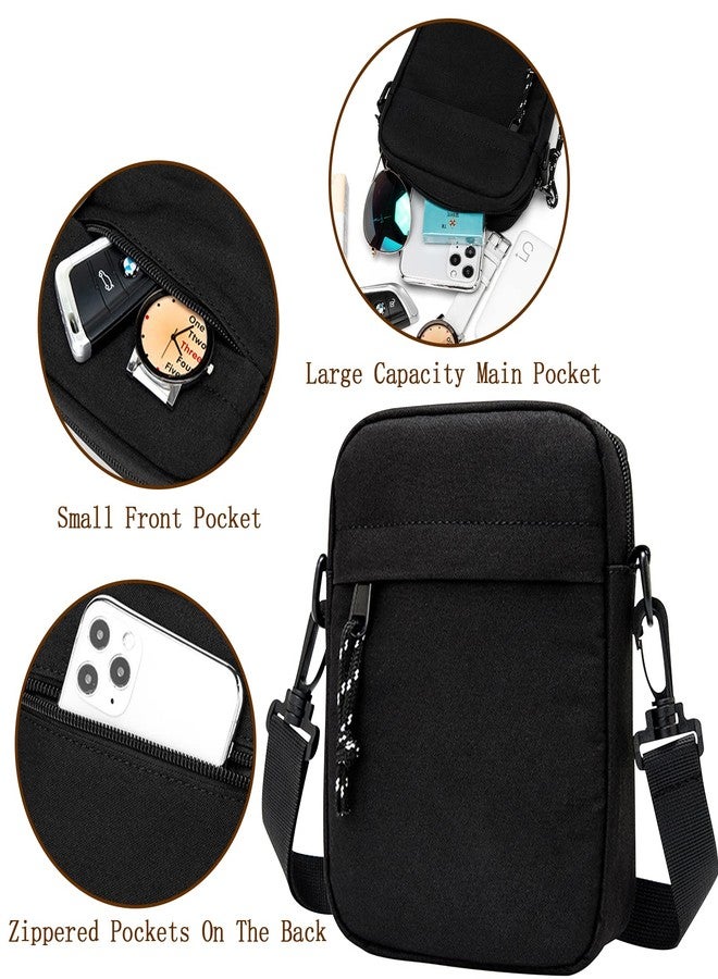 Ogetok Small Crossbody Bag Purses Mini Nylon Side Bag Shoulder Bag for Women Men, Small Cross Body Messenger Bags Travel Phone Wallet Purse Tiny Handbag - Image 5