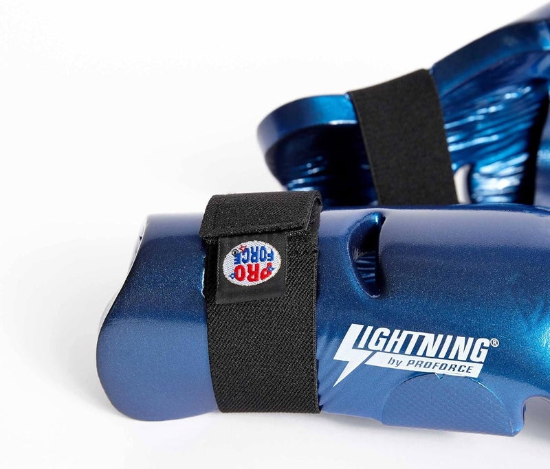 ProForce Pro Force Lightning Punches Karate Sparring Gloves - Blue - Child Medium - Image 2