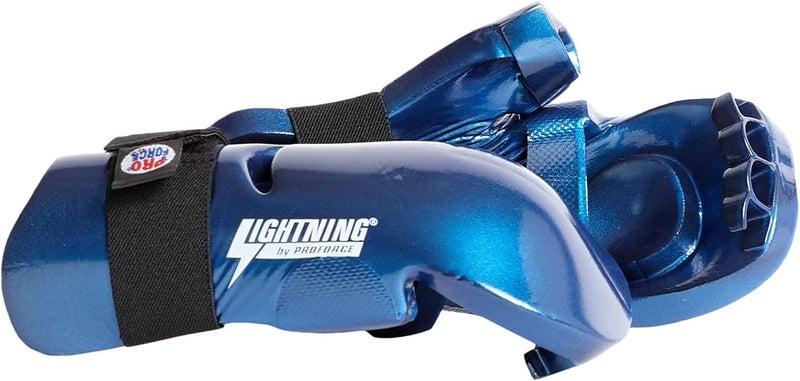 ProForce Pro Force Lightning Punches Karate Sparring Gloves - Blue - Child Medium - Image 1