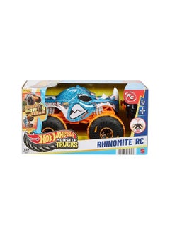 Hot Wheels Monster Trucks Remote Control Rhinomite Truck (1:24) - pzsku/Z441149BC3E08B2840ABDZ/45/_/1740660486/e6b208ae-b294-45ec-88c6-e7c97c356293