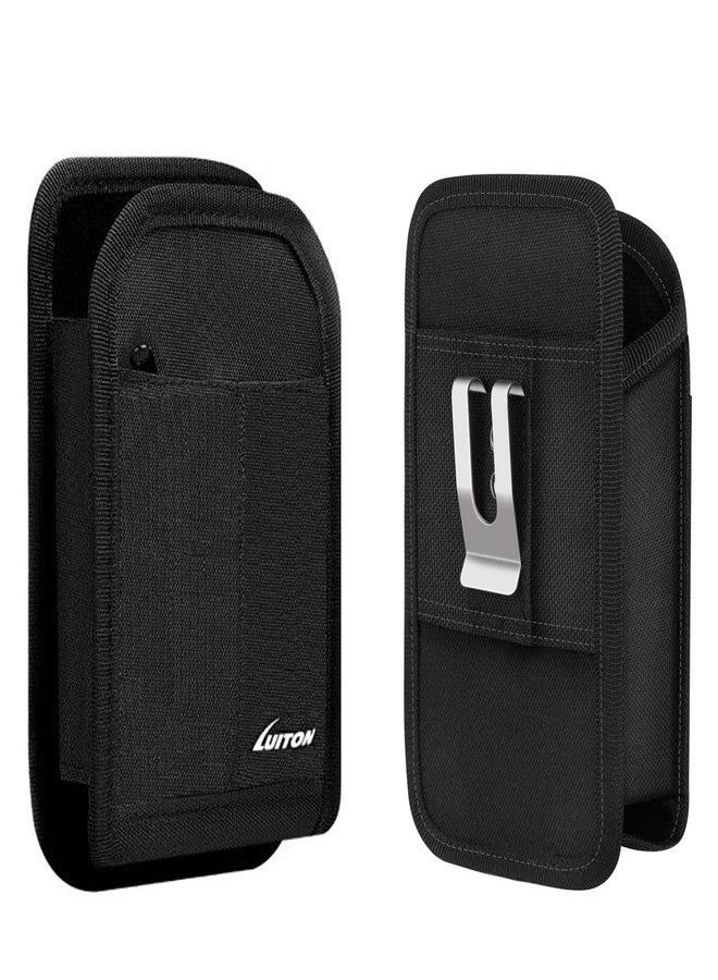 LUITON Zebra TC77 TC70 Scanner Holster Carrying Case Pouch Compatible with Zebra TC75x, TC75, TC70x, TC70, TC72, TC77 Handheld Barcode Touch Mobile Computer,Scanner Case Holder with Metal Clip and Belt Loops - Image 1