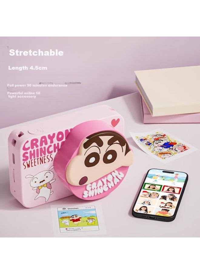 Maqucc Crayon Shin-chan Time Children's Camera With Photo And Video Function, High-definition Digital Ccd, Boys And Girls Children's Day Birthday Gift, Pink - 32gb - Image 2
