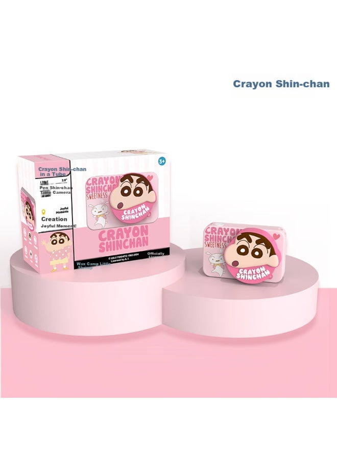 Maqucc Crayon Shin-chan Time Children's Camera With Photo And Video Function, High-definition Digital Ccd, Boys And Girls Children's Day Birthday Gift, Pink - 32gb - Image 3