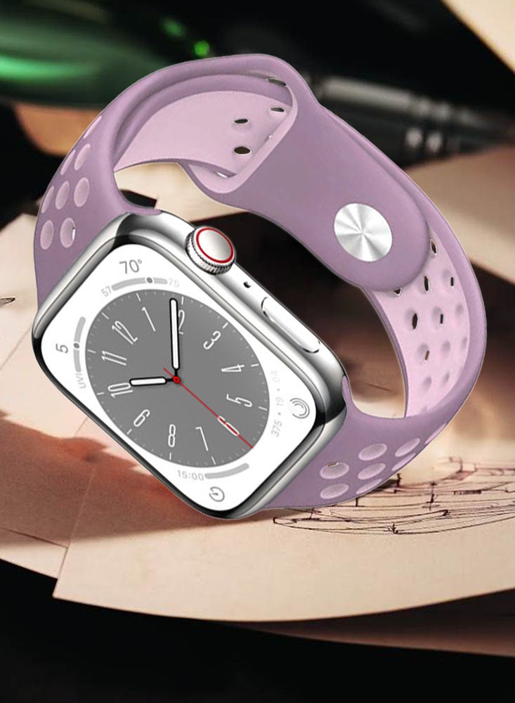 Perfii 5pcs Watch Bands Replacement for Apple Watch Strap Compatible with Apple Watch 49/46/45/44/42mm Series 10/9/8/7/6/5/4/SE/Ultra - Image 3